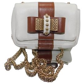 Christian LOUBOUTIN
Borsa a Tracolla Sweet Charity Pelle Bianca e marrone Marrone Bianco
