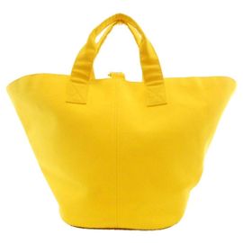 Hermès Hermes Panier de Plage PM 101875M Handbag Jaune