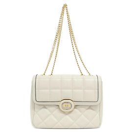 Bolsa de Ombro Gucci Deco Branco