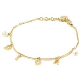 Pulseira de berloques branca Christian Dior Branco