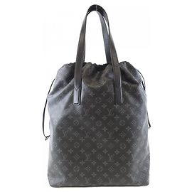 Louis Vuitton Monogram Eclipse Cabas Light Handbag Black Monogram