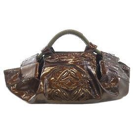 Loewe Mistral Handtasche Grün Dunkelgrün
