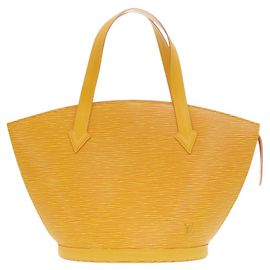 Louis Vuitton Saint Jacques Epi Yellow Handtasche Gelb