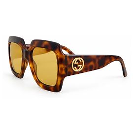 Gucci GG3826/S Gafas de sol oversized carey Castaño
