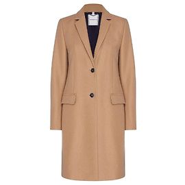 Casaco de Lã Tommy Hilfiger Camel Camelo