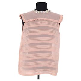 Blusa de seda rosa Miu Miu Rosa