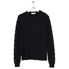 Jersey Ami de lana negro hombre S Negro