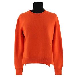 Pull Céline en cachemire orange M Orange
