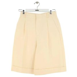Dior Bermuda shorts ecru wool Cream