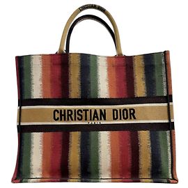 Saco tote Dior Book Tote Multicor