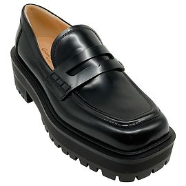 Mocassins Ramsey en cuir noir Gianvito Rossi Noir