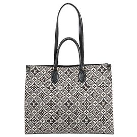 Borsa Louis Vuitton Since 1854 OnTheGo GM in Black x White M57207 Nero