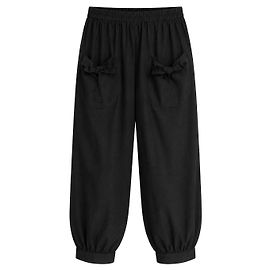 Autre Marque Calças balão Batsheva com bolsos de laço Preto