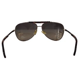 Hugo Boss Occhiali da sole aviator metallo marrone Marrone