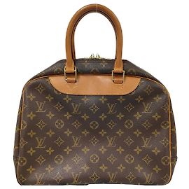 Louis Vuitton Deauville Monogram Canvas MM Marrom