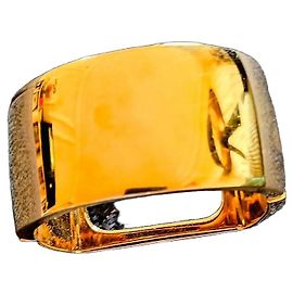 Chloé Gold-Tone Metal Cuff Bracelet Golden