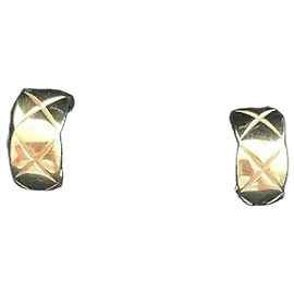 Boucles d'oreilles Chanel Coco Crush Yellow Gold Doré