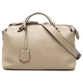 Sac à main By The Way Small en cuir marron Fendi Marron