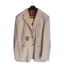 Etro Cordblazer Beige Cotton Beige