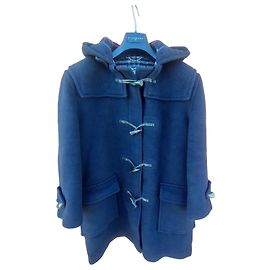 Casaco Duffle Burberrys Lã Navy Outro Azul marinho