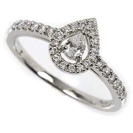 Autre Marque Anillo Vendome Aoyama Pt950 Platinum Diamond Ring Plata