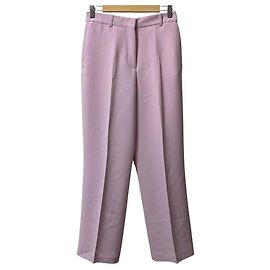 Acne Studios Polyester Trousers Pink