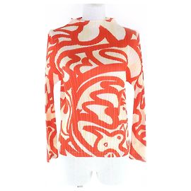 Issey Miyake PLEATS PLEASE PLEATS PLEASE polyester T-shirt Multiple colors