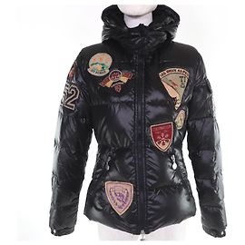 MONCLER BADIA SPECIAL Nylon Down Jacket Black