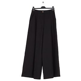 Autre Marque FLORERE Weite schwarze Hose Schwarz