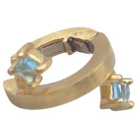 Autre Marque Boucles d'oreille en Or jaune - Ashaha Doré
