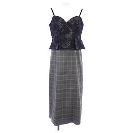 Autre Marque Vestido JILL STUART Marrom Preto