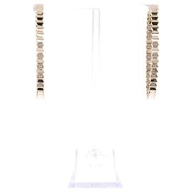 APM Monaco Boucles D'Oreilles Up and Down Golden