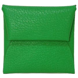 Hermès Bastia Verso Coin Case Multicolore Autre Vert
