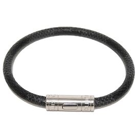 Bracelet à breloques Louis Vuitton Keep It 19 Noir