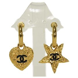 Chanel Gold Creolen Golden