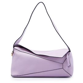 LOEWE Puzzle Hobo em pele de vitelo roxa Roxo