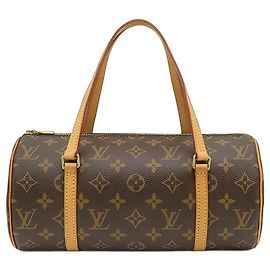 Louis Vuitton Brown Monogram Papillon 26 Marrom
