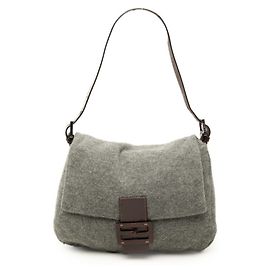 Fendi Mamma Bucket Handbag Brown