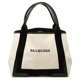 Saco Cabas S Balenciaga Navy Preto Cru