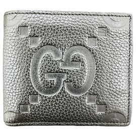 Portafoglio bi-fold Maxi GG di Gucci Nero