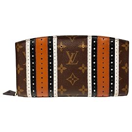 Carteira Longa Zippy Steamer Louis Vuitton Marrom