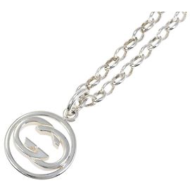 Collana in argento Interlocking G di Gucci Argento