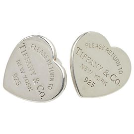 Autre Marque Orecchini Return to Heart Tag di Tiffany & Co. Argento