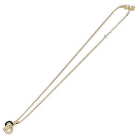 Pendente in metallo CD Christian Dior D'oro