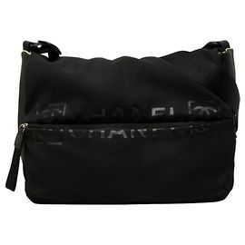 Sac bandoulière Chanel Coco Mark Sport Line Noir