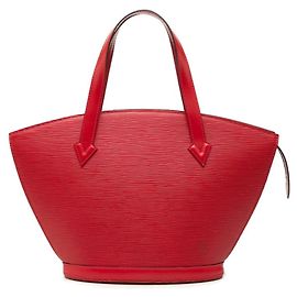 Bolsa Tote Saint Jacques Epi Louis Vuitton Vermelho