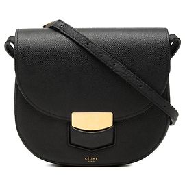 Céline Celine Trotter Umhängetasche Schwarz