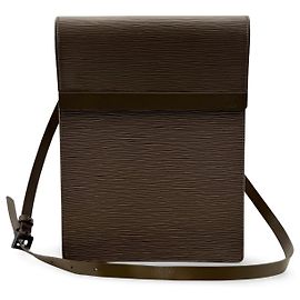 Louis Vuitton Ramatuelle Epi Leather Castaño