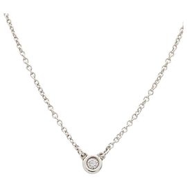 Autre Marque Colar Tiffany & Co. Elsa Peretti By the Yard Prata