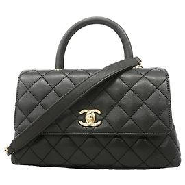 Bolso de hombro con cadena Chanel Matelassé Negro